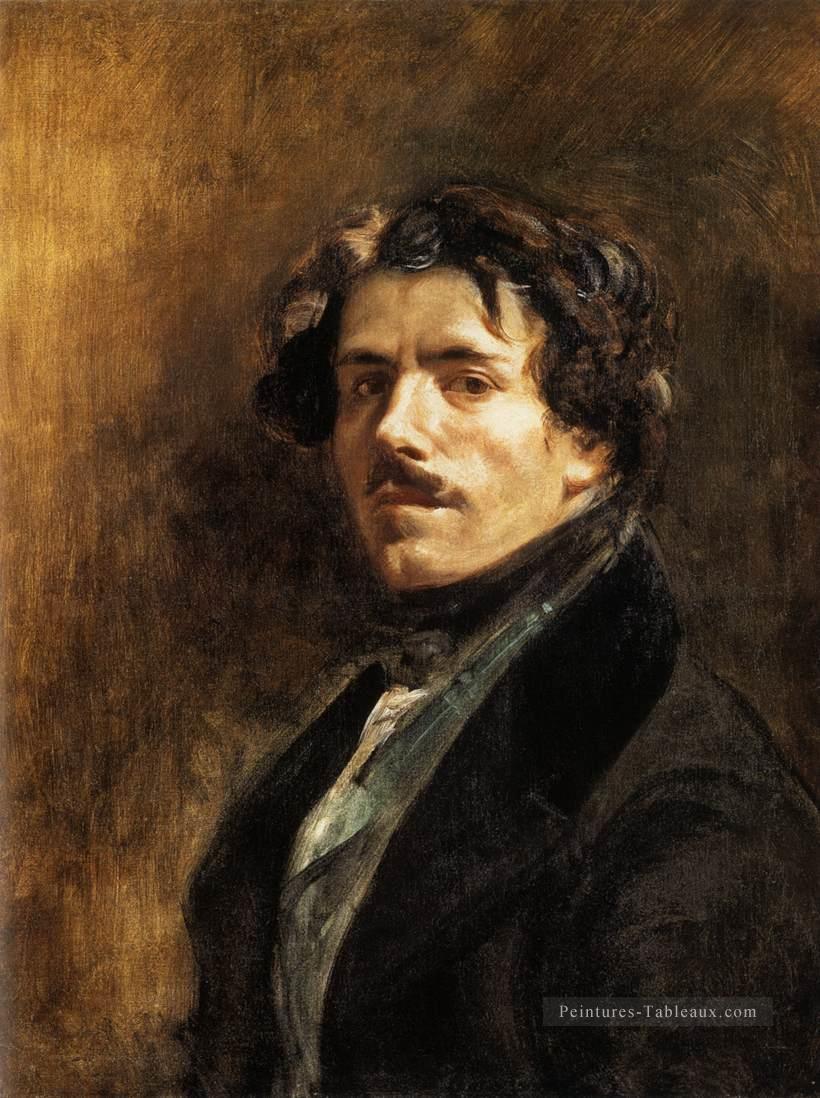 Autoportrait romantique Eugène Delacroix Peintures à l'huile